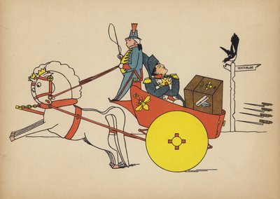 Battaglia di Waterloo, 1815 da English School